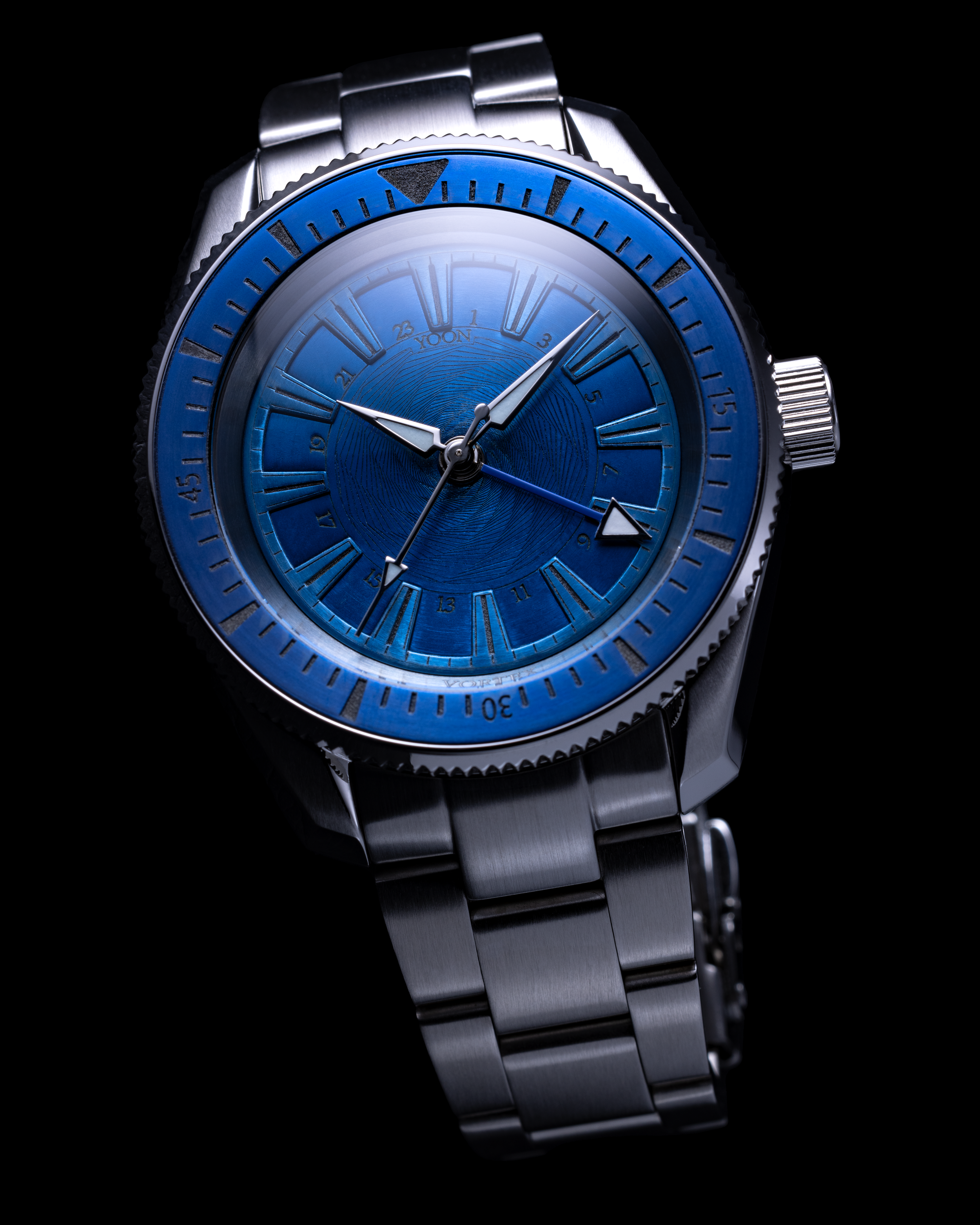 時計 ER x LUMESHOT automatic Seiko Lume Shot Watches Islander X Lumeshot] New Glacier Collab